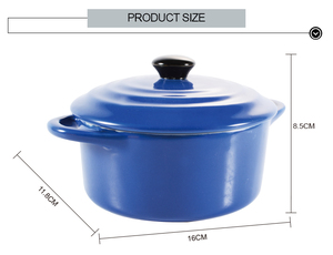 Diferente color <span class=keywords><strong>mini</strong></span> <span class=keywords><strong>cocotte</strong></span> utensilios de cocina para microondas - Product Image 4