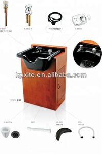 Al por mayor hairwashing lavabo tazón champú al por mayor lavabos salón <span class=keywords><strong>base</strong></span> de madera XT-212 - Product Image 4