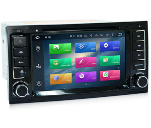 7 ''Android 14 <span class=keywords><strong>autoradio</strong></span> multimédia GPS pour <span class=keywords><strong>VW</strong></span> pour Volkswagen pour Touareg pour Transporter T5 Multiva lecteur de Navigation Audio - Product Image 1