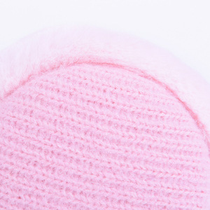 Hecho <span class=keywords><strong>de</strong></span> alta calidad a medida rosa <span class=keywords><strong>de</strong></span> punto cálido invierno orejera - Product Image 5