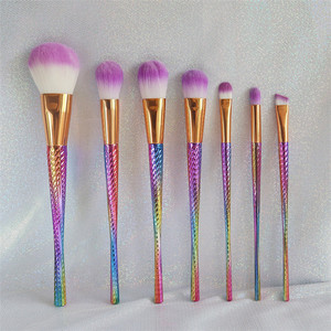 7 pcs Coloré Maquillage Brush Set Pour <span class=keywords><strong>Professionnel</strong></span> Sourcils Eyeliner <span class=keywords><strong>Correcteur</strong></span> Mélange Make Up - Product Image 6