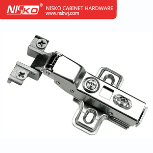 Danco diapositiva chapados en níquel estilo de la rana de la bisagra del Gabinete para puertas de vidrio - Product Image 4