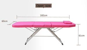 70 cm de ancho 2 camas plegables de madera para mesa de masaje W / Carry Case Salón de muebles plegable portátil tailandés Body - Product Image 2