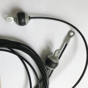 Kabel Baja Warna Hitam <span class=keywords><strong>Galvanized</strong></span> <span class=keywords><strong>Steel</strong></span> Wire Rope Mobil/Alat Fitness Kabel Kontrol - Product Image 1