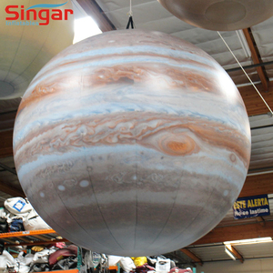 Système solaire géant gonflable à éclairage LED, pour décoration <span class=keywords><strong>de</strong></span> fête, planètes <span class=keywords><strong>de</strong></span> la lune, planètes, planètes, planètes, saturne, uran-us, septum - Product Image 6