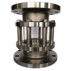 LSMSFI industrial stainless steel <strong>flange</strong> <strong>sight</strong> tempered <strong>glass</strong> sus ptfe sg-zt300 1/2"inch to 8"inch - Product Image 1