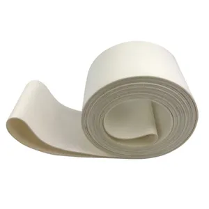 white food grade silicone conveyor belt for food industry