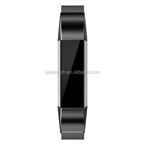 Bandes pour <span class=keywords><strong>Fitbit</strong></span> <span class=keywords><strong>Alta</strong></span> <span class=keywords><strong>HR</strong></span> et <span class=keywords><strong>Alta</strong></span> De Remplacement En Acier Inoxydable En Métal Petit Grand <span class=keywords><strong>bracelet</strong></span> Argent Noir Arc-En-Ciel - Product Image 4