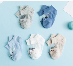 Grosir kualitas baik anti-nyamuk warna permen Solid kaus kaki katun pendek anak perempuan kaus kaki lembut lucu dan sejuk kaus kaki bayi - Product Image 5