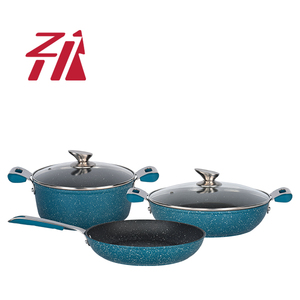 Ustensiles de cuisine En Gros En Aluminium Forgé 9 pcs Batterie De Cuisine Et Casserole Ensemble - Product Image 2
