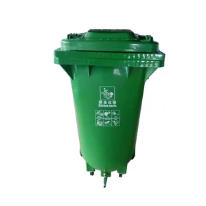 HDPE 120L 폐기물 재활용 플라스틱 쓰레기 컨테이너 주방 사용