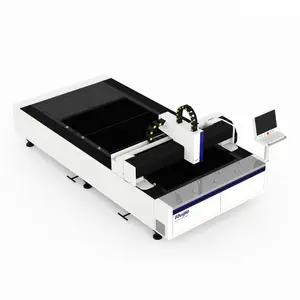 Powerful 500w /1kw /2kw Fiber Laser Cutting Machine for Aluminum/stainless Stel/carbon Steel Cutting Metal Materials