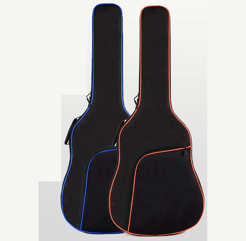 Manufacturer direct sales shoulder strap classical acoustic guitar package 600d 39 "41" general 6mm cotton custom guitar bag