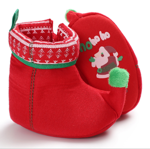 Santa Claus de peluche de juguete de espuma de memoria antideslizante suave caliente zapatillas de interior - Product Image 1