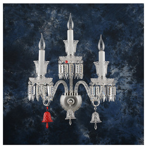 Candelabro <span class=keywords><strong>de</strong></span> pared <span class=keywords><strong>de</strong></span> cristal, lámpara moderna <span class=keywords><strong>de</strong></span> <span class=keywords><strong>Baccarat</strong></span>, iluminación interior <span class=keywords><strong>de</strong></span> lujo para dormitorio, decoración <span class=keywords><strong>de</strong></span> boda, CZ2530 - Product Image 4