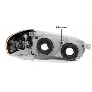 ใช้กับไฟหน้ารถยนต์ JDM สำหรับ Toyota <span class=keywords><strong>Corolla</strong></span> 2001 2002 ไฟหน้าสีดำ ไฟหน้ารถยนต์ ไฟหน้า ไฟส่องสว่าง รุ่น USA - Product Image 3