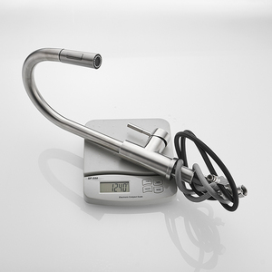 Comercial moderna níquel cepillado cubierta táctil <span class=keywords><strong>Sensor</strong></span> de <span class=keywords><strong>fregadero</strong></span> de la cocina <span class=keywords><strong>grifo</strong></span> <span class=keywords><strong>con</strong></span> baja - Product Image 5