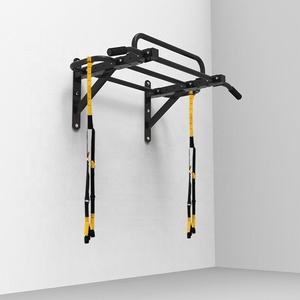 Wellshow Sport Home Gym Equipment Wall Mounted Pull up Bar Handstand Bracket Rack Chin up Bar Dip Bars Stands <strong>Power</strong> <strong>Tower</strong> - Product Image 2