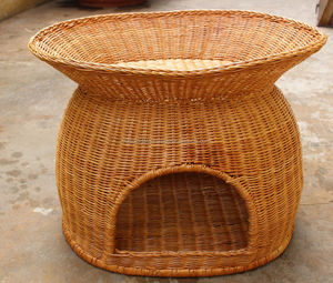 Casa para mascotas seagrass/jacinto de agua natural casa para mascotas (Ms.Sandy 84587176063 WS) - Product Image 3