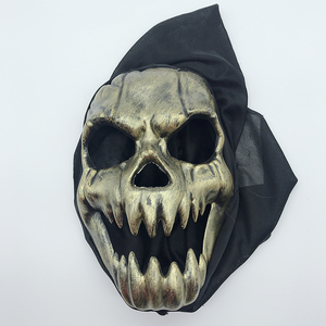 Vintage temible caras Deluxe con capucha máscara de Pascua ilimitado gritar Ghostface raro - Product Image 2