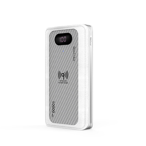 Innovative technologie <span class=keywords><strong>3</strong></span> in 1 ladung 18650 lithium-10000 mah 2 verdrahtete 1 wireless power bank für handy - Product Image 4