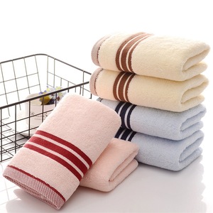 De luxe de haute qualité broderie 100% coton visage main serviettes - Product Image 2