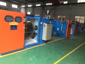 Tốc độ cao Unilay tụ nhóm máy đồng Nhôm dây xoắn đôi Buncher Dây strander 1 + 6 + 12 tốc độ cao tụ nhóm máy - Product Image 6