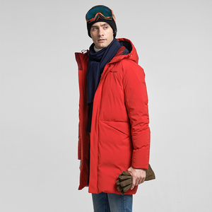 Personnalisé OEM Hiver En Plein Air Parka Rouge Canard Puffer Doudoune Hommes - Product Image 2