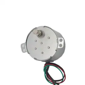 50KTYZ 110 V 220 V 4-6 TR/MIN Moteur À Engrenages À COURANT ALTERNATIF PM Synchrone Moteur Électrique Mini Machine -axe L'inversion Positive Moteur À COURANT ALTERNATIF