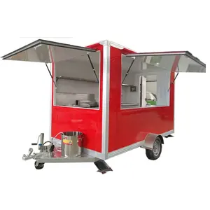 Chariot à roulement de crème glacée, frit au Standard américain,/portable, pour barbecue, appareil alimentaire, livraison gratuite