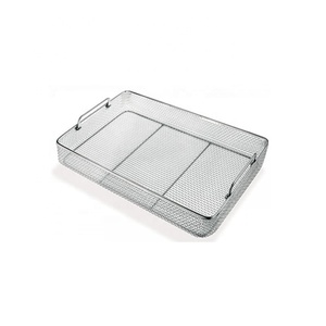 Cesta de malla de almacenamiento de acero inoxidable de 50cm para vegetales - Product Image 3
