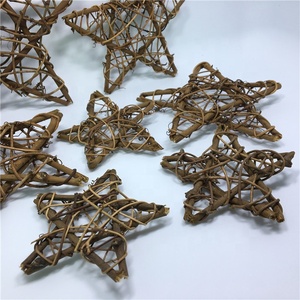 F-4255 Naturel Vigne Rotin Couronnes Anneau Cercle <span class=keywords><strong>De</strong></span> Noël Tenture Murale - Product Image 5