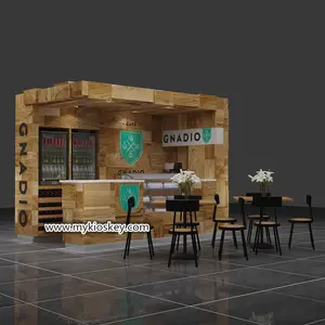 Nice coffee kiosk design shopping mall kiosk custom china furniture supplier