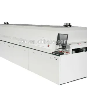 Mesin Solder Reflow Vakum Merek Jepang, ETC NC06 Reflow, Tungku Refluks Nitrogen 8 Zona Pemanas, Oven Las