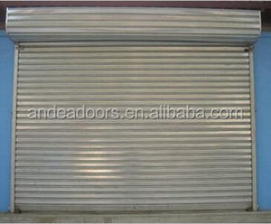 Comercial frente de tienda motorizado de seguridad de persianas - Product Image 4
