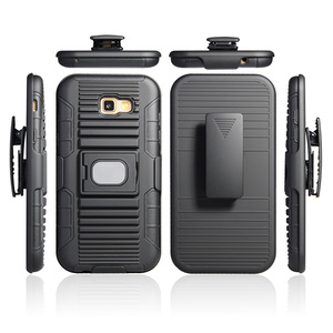 Fondina cintura Sottile Fit Slim Grip <span class=keywords><strong>Case</strong></span> e Clip da Cintura Liscia Nero Cell Phone <span class=keywords><strong>Case</strong></span> per <span class=keywords><strong>Samsung</strong></span> A3/<span class=keywords><strong>A5</strong></span>/A7 <span class=keywords><strong>2017</strong></span> - Product Image 2