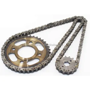 Benma Group wholesale best quality motorcycle CG125 CG 125CC chain and sprocket kits 428H 38T 15T