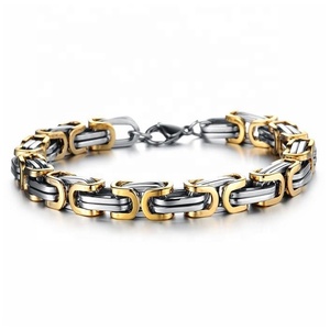 MECYLIFE Vintage Bijoux En Acier Inoxydable <span class=keywords><strong>Bracelet</strong></span> Personnalisé Hommes <span class=keywords><strong>Bracelet</strong></span> De Chaîne De Vélo - Product Image 1
