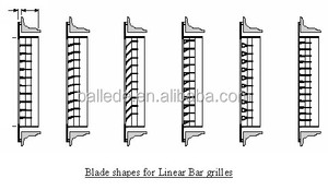 De alta calidad de aleación de aluminio extruido piso de metal parrillas 6x10 fabricantes - Product Image 5