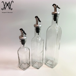 Bouteille en verre d'huile <span class=keywords><strong>de</strong></span> noix <span class=keywords><strong>de</strong></span> <span class=keywords><strong>coco</strong></span> et <span class=keywords><strong>vinaigre</strong></span>, avec distributeur et entonnoir en acier inoxydable <span class=keywords><strong>de</strong></span> 150ml - Product Image 5