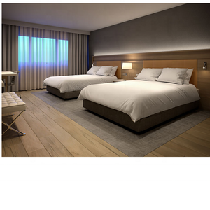 Muebles de Dormitorio para <span class=keywords><strong>Hoteles</strong></span> Radisson <span class=keywords><strong>Blu</strong></span> de 3 a 5 Estrellas, Diseño Personalizado, Muebles Sueltos y Fijos - Product Image 4