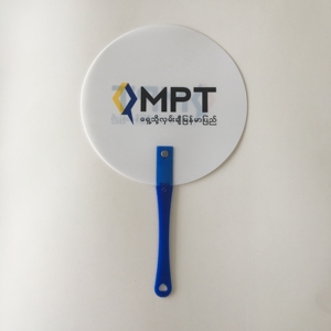 Top Quality Custom Printed Personalized Plastic PP Hand Held Fans