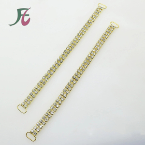 Parte posterior del bikini Conector de diamantes de imitación <span class=keywords><strong>NPC</strong></span> <span class=keywords><strong>2</strong></span> piezas Swag Dangle Droop Bikini Back Competition Set Cadena de diamantes de imitación - Product Image 2
