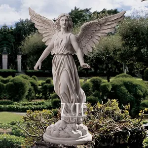 Hot Sale Vakmanschap Levensgrote Stone Angel Standbeeld