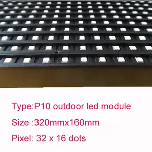 Hochwertiges LED-Anzeige modul P4,P5,P6,P8,P10,P16 Wasserdichtes Outdoor-SMD-RGB-Vollfarb-P10-LED-Modul Bildschirm modul