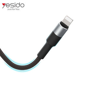 Nero mfi in fibra di nylon per il <span class=keywords><strong>iphone</strong></span> <span class=keywords><strong>cavo</strong></span> del <span class=keywords><strong>caricatore</strong></span>, per il <span class=keywords><strong>iphone</strong></span> 8 apple certified intrecciato <span class=keywords><strong>cavo</strong></span> - Product Image 6