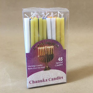 Tamaño personalizado y de cera de parafina de vacaciones judía Chanukah de color de <span class=keywords><strong>la</strong></span> vela - Product Image 3