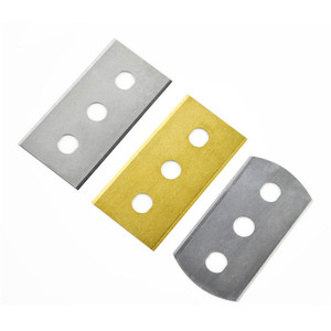 Revêtement en titane Trois <span class=keywords><strong>3</strong></span> Trous Lame Pour Film De Cuivre De Coupe Emballage en Aluminium Cutter Lame - Product Image 4