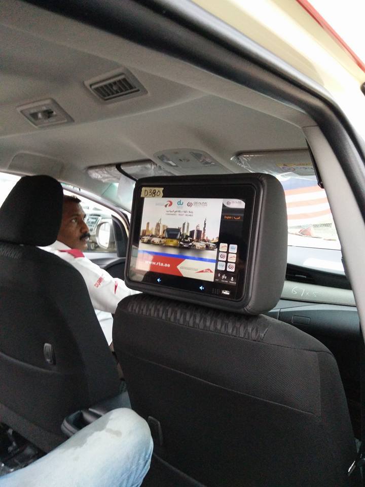 10.1 Pouces Haute Stabilité Réseau Version Moniteur De Taxi, Service Adapté Aux Besoins Du Client Disponible
