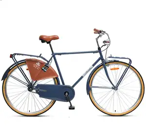 28英寸荷兰老式大轮自行车单速自行车700c